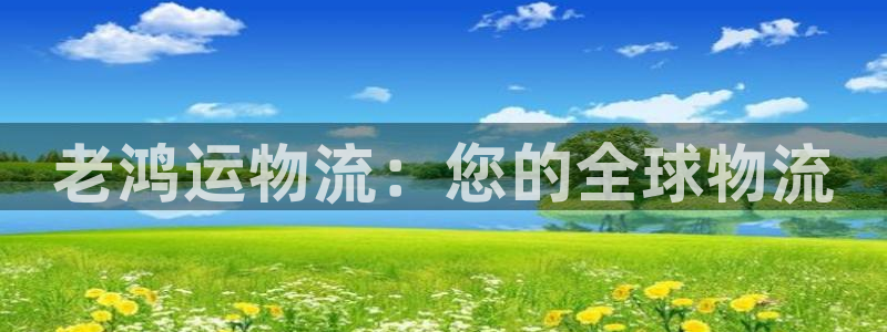 28圈app注册地址：老鸿运物流：您