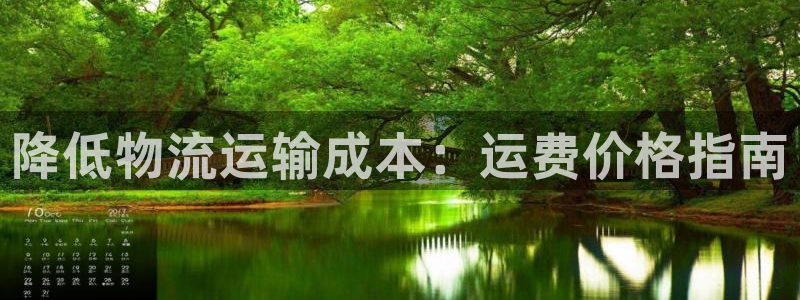 28圈加拿大28：降低物流运输成本：