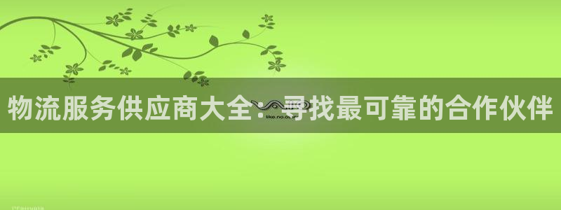 28圈官网开奖结果预测：物流服务供应