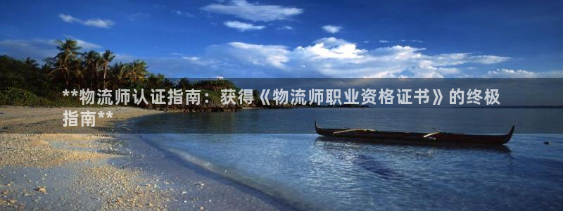 28圈注册账号：**物流师认证指南：