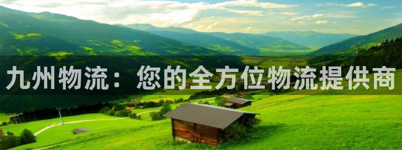 28圈黑不黑：九州物流：您的全方位物