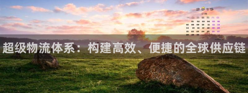 28圈游戏官网入口：超级物流体系：构