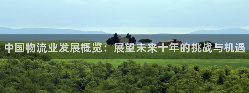 28圈预测：中国物流业发展概览：展望